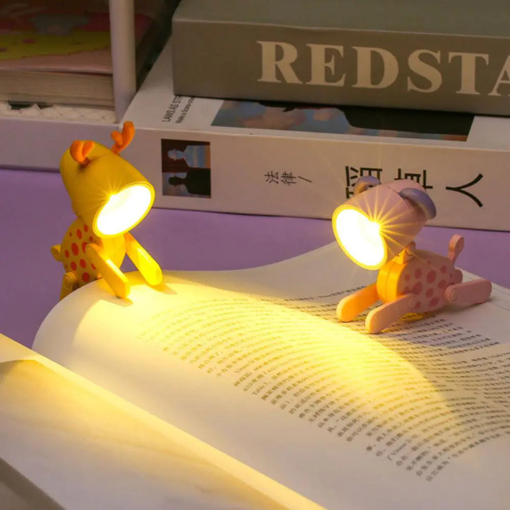 Animal Freinds LED Night Light Mini Folding Desk Lamp