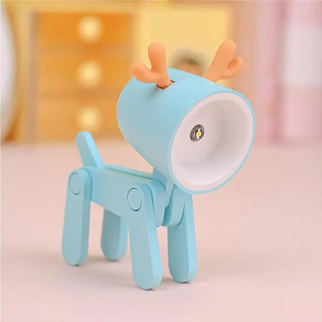 Animal Freinds LED Night Light Mini Folding Desk Lamp