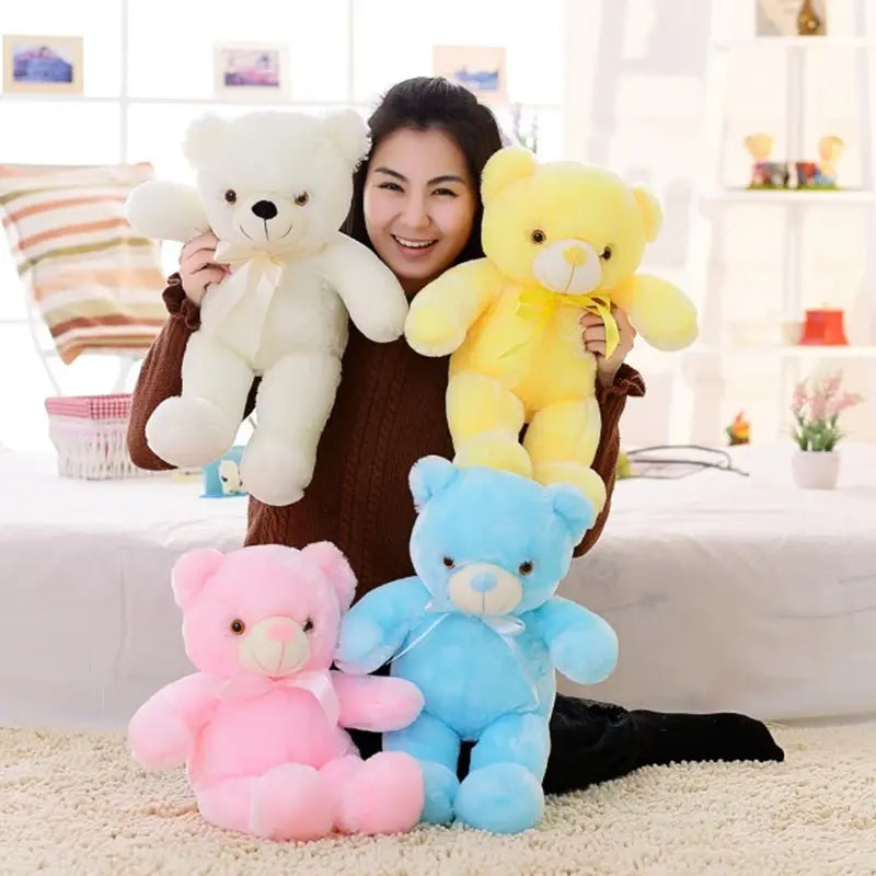 Family Favorite Big Light Up LED Teddy Bear Plush Toy