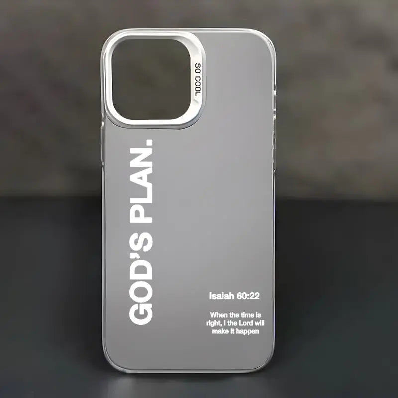 High-grade English Drop-resistant Phone Case