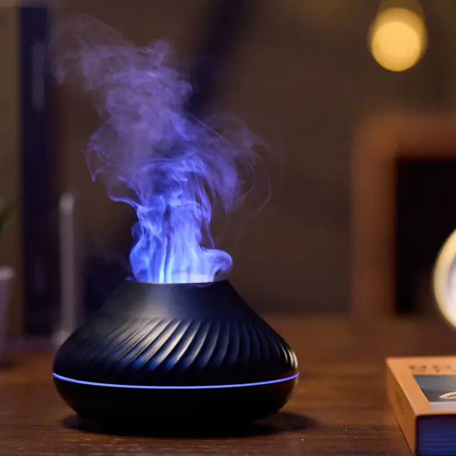 Volcanic Flame Aroma Diffuser Mood Setting