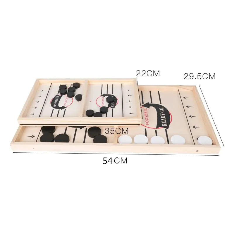 Table Hockey Fast Sling Puck Board Game