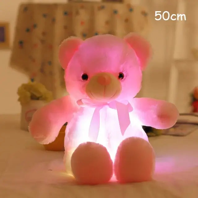 Family Favorite Big Light Up LED Teddy Bear Plush Toy