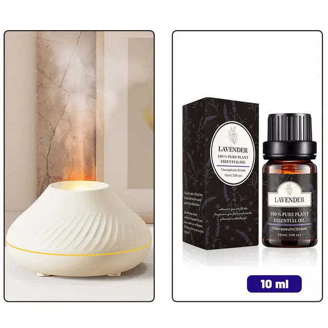 Volcanic Flame Aroma Diffuser Mood Setting