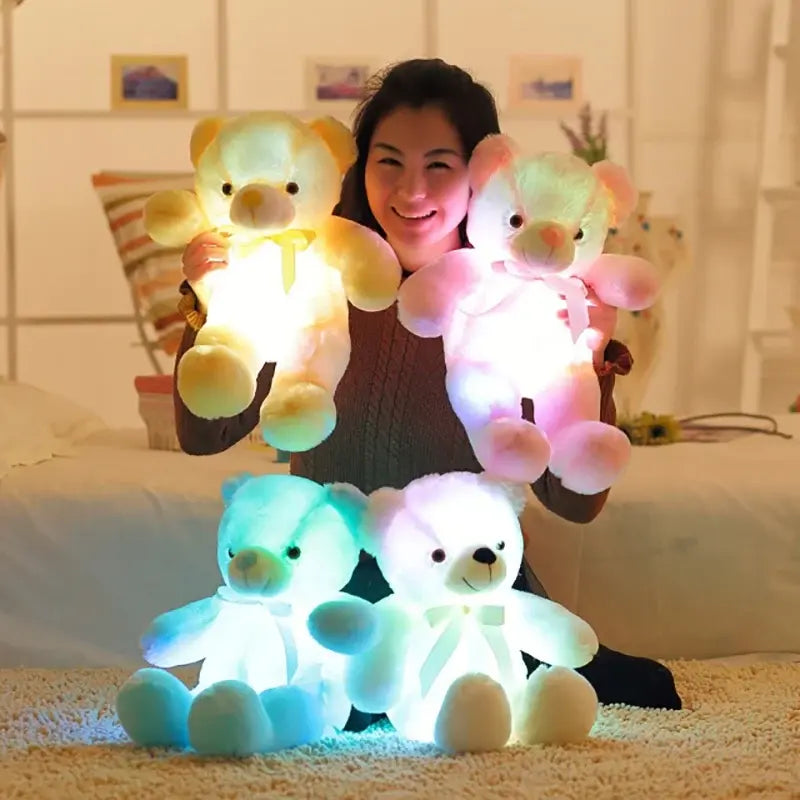 Family Favorite Big Light Up LED Teddy Bear Plush Toy