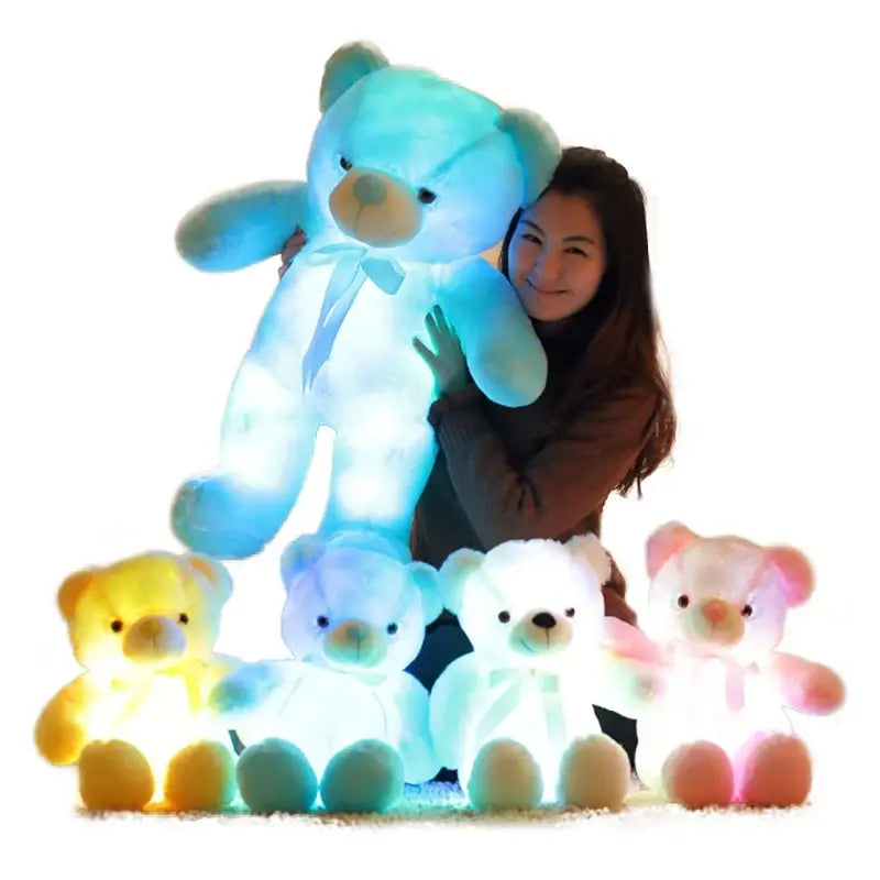 Family Favorite Big Light Up LED Teddy Bear Plush Toy