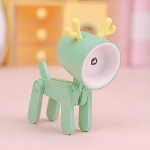 Animal Freinds LED Night Light Mini Folding Desk Lamp