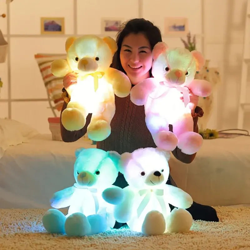 Family Favorite Big Light Up LED Teddy Bear Plush Toy