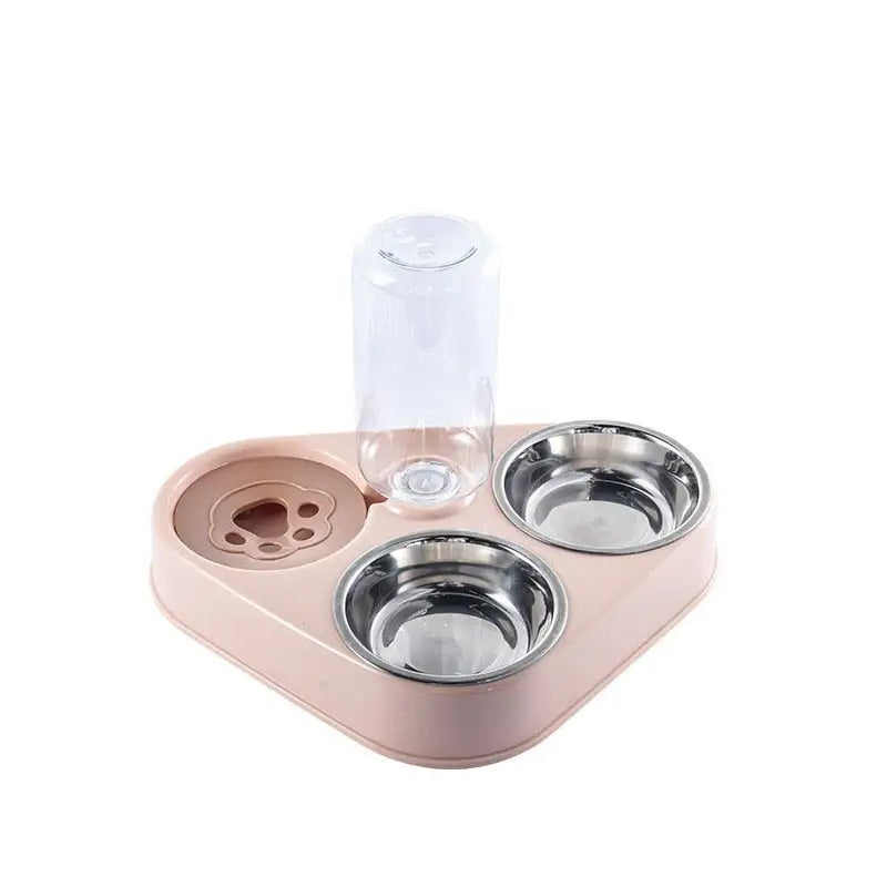 3-in-1 Pet Bowl with Auto Feeder